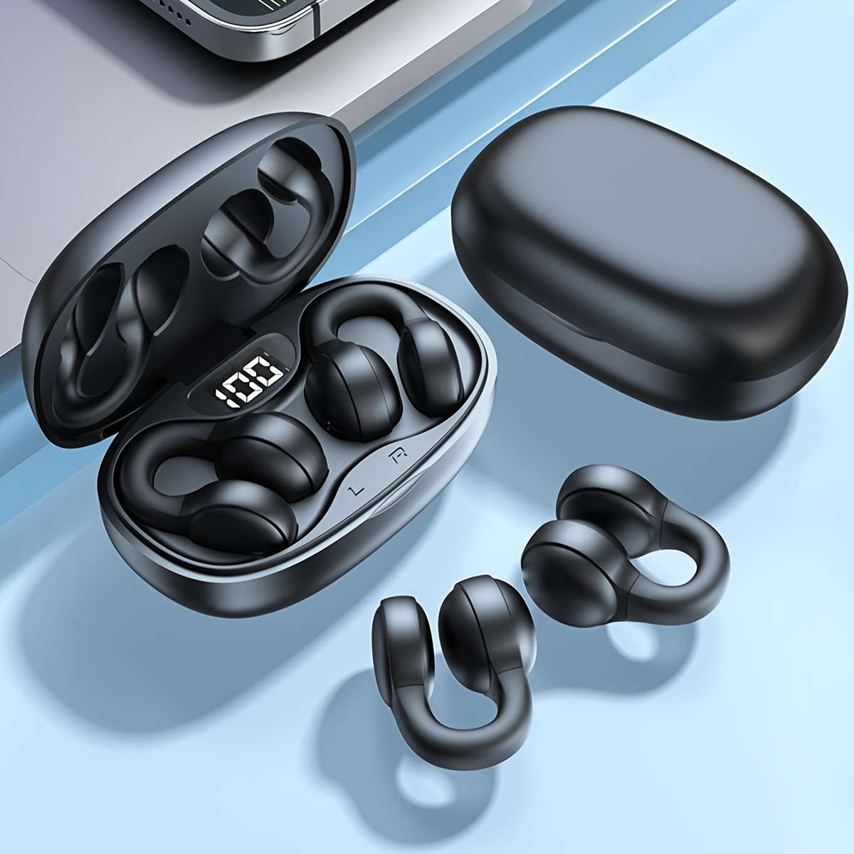 Rechargeable Wireless Earbuds Headphones Headset