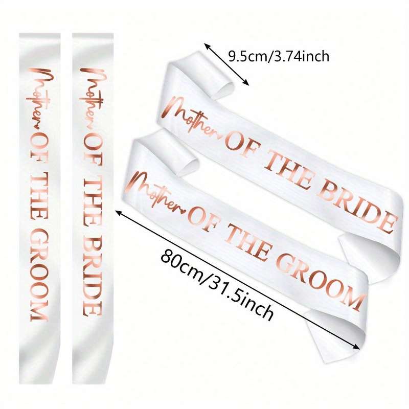 Wedding Supplies Color White 2Pcs