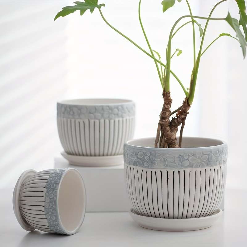 Flowerpot Color 3 Piece Set