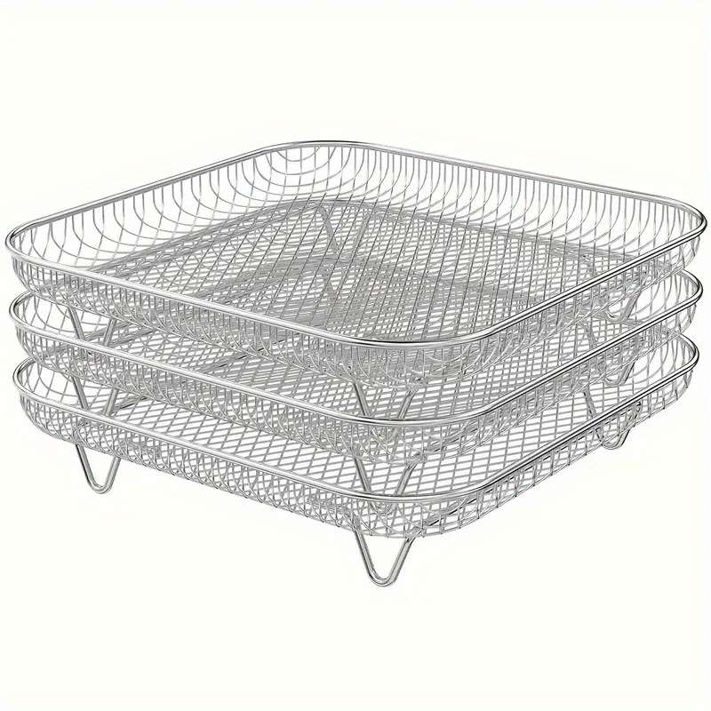 Grilling Net Items Rectangle 3Pcs
