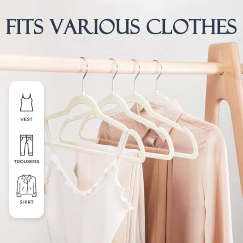 Coat Hanger Color Ivory