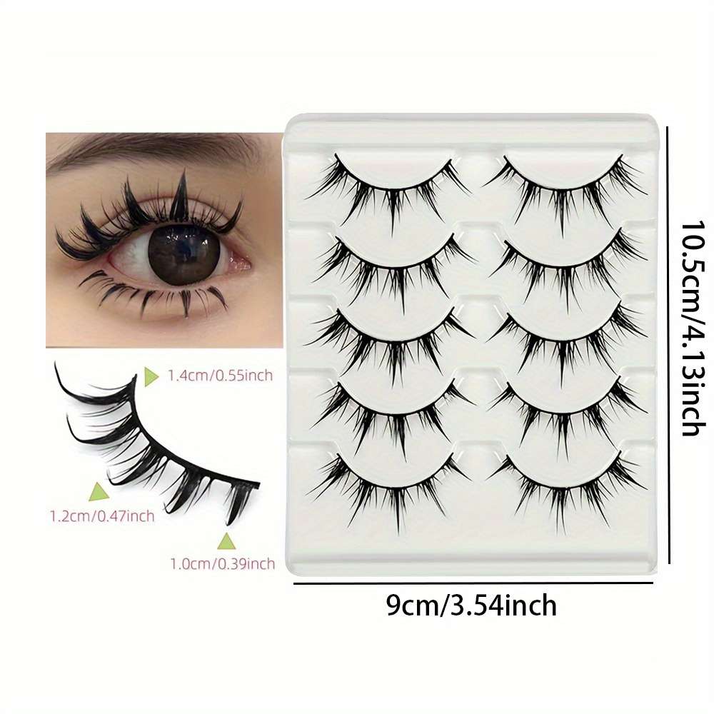 False Eyelashes Model Model 1 Quantity 5Pairs