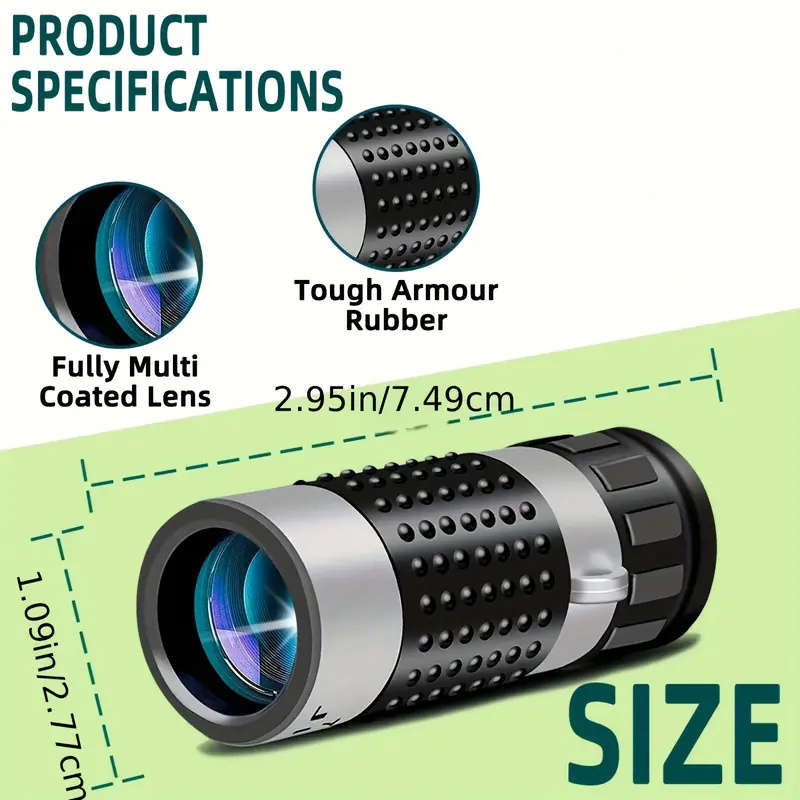 Telescope Model Hd Model 7X18 Monocular