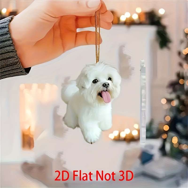 Keychain Ornament Style Dog