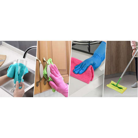 Rag Color Random Color Quantity 6Pcs
