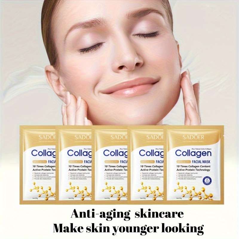 Facial Mask Quantity 10 Pcs  5Pcs Facial Mask   5Pc