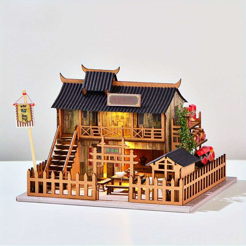 Building Toy Architectural Model Toy Set Model A 01