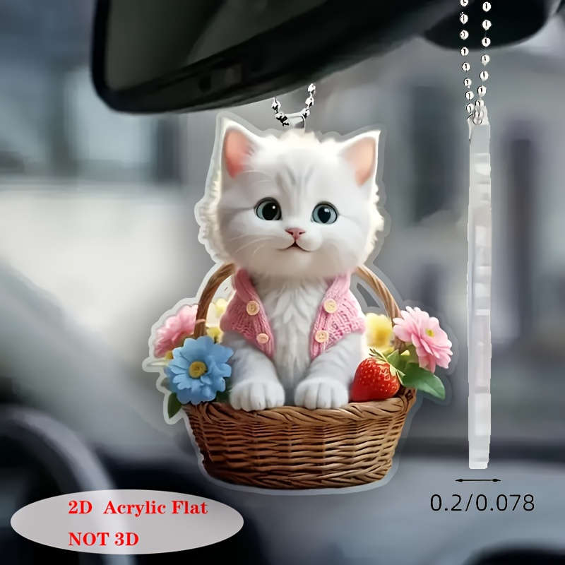 Keychain Ornament Material Acrylic