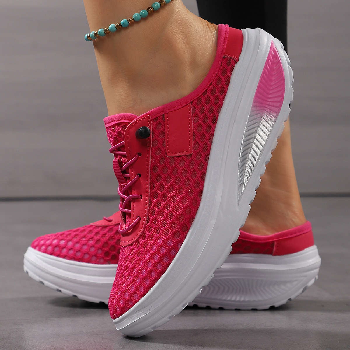 Women S Sneakers Color White Sizeuk 6.5
