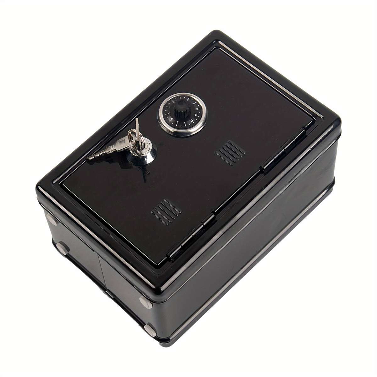 Safe Model 1 Piece  Black  With Lock   Small Size
