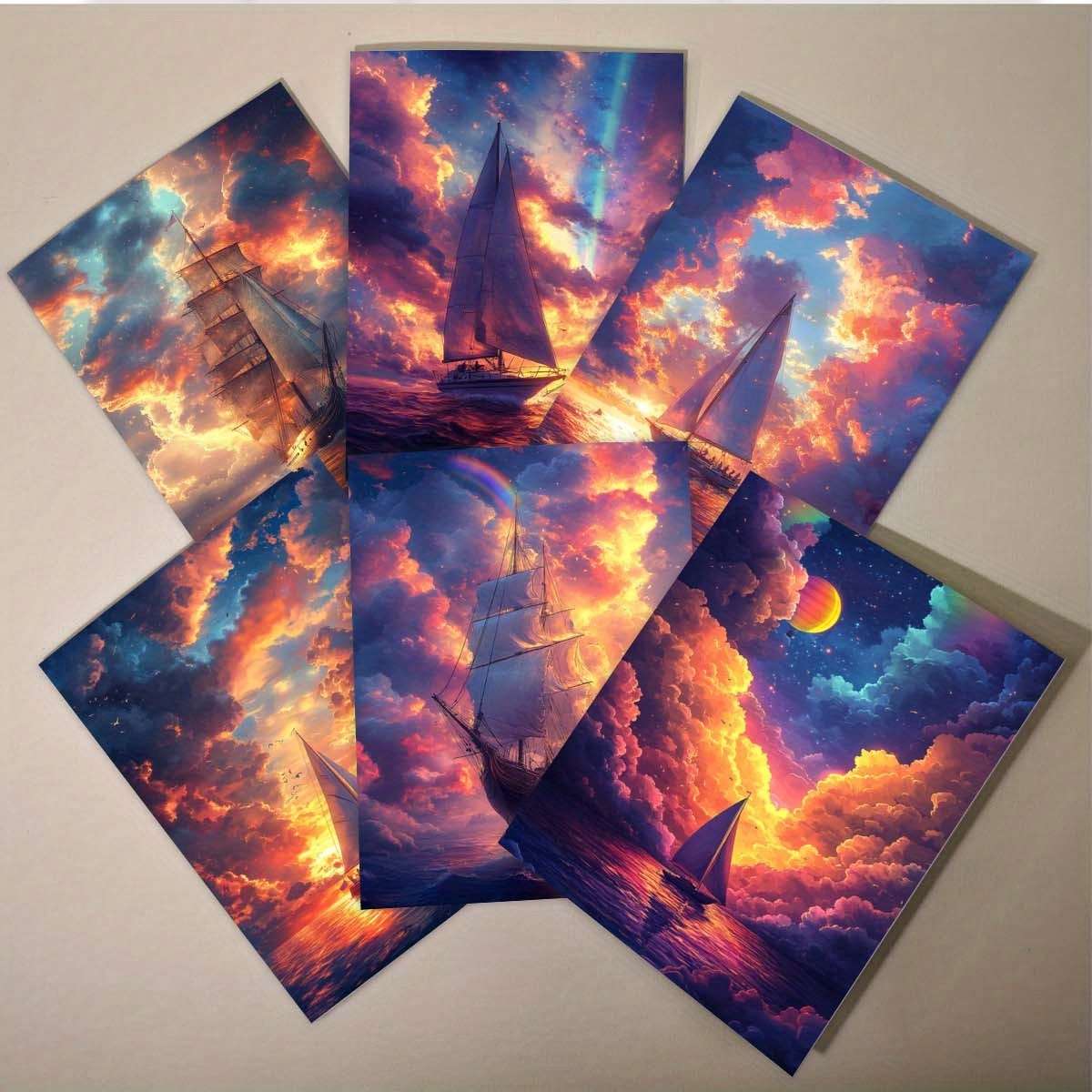 Greeting Cards Quantity 6Pcs