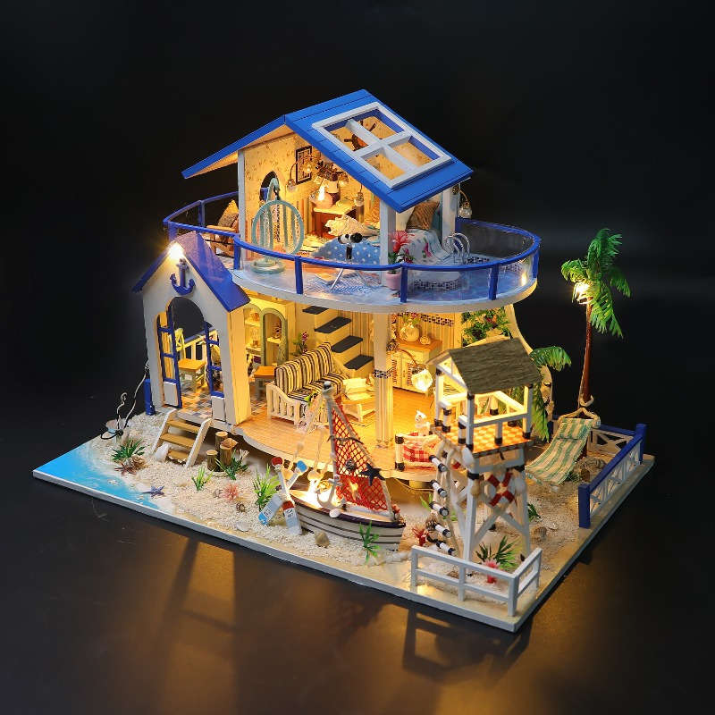 3D Building Model Puzzle Set Model 13844