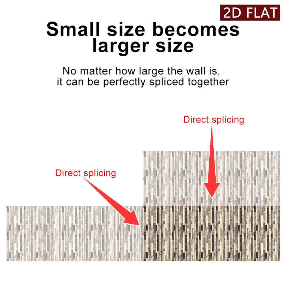 Self Adhesive Floor Stickers 5.91X5.91Inch15X15Cm 10Pcs
