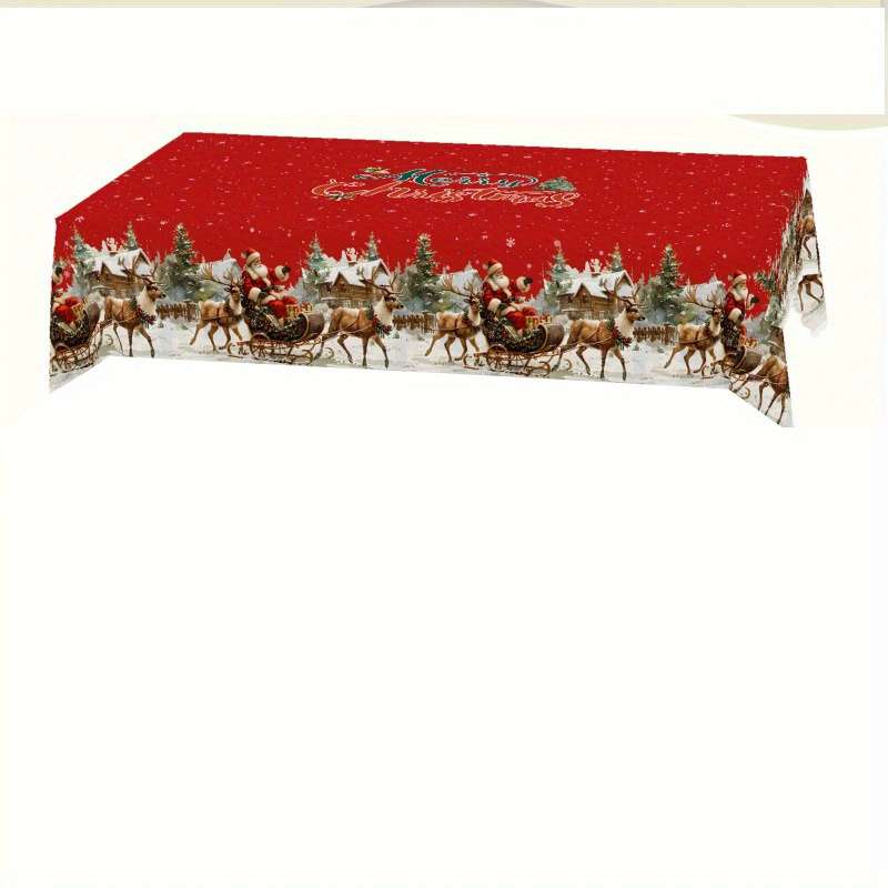Christmas Tablecloth    148X148Cm Table Cloth