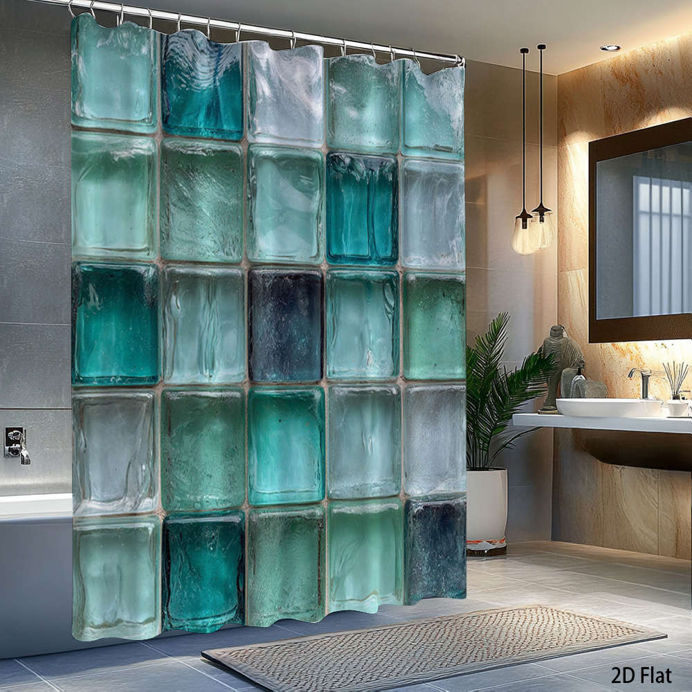 Waterproof Shower Curtain Size 80*180Cm
