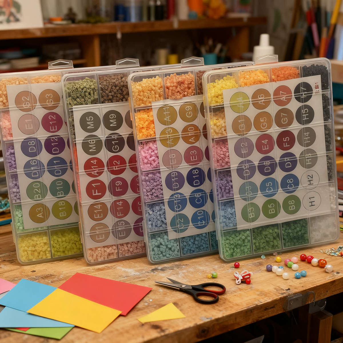 Perler Bead Set Color Palette 1