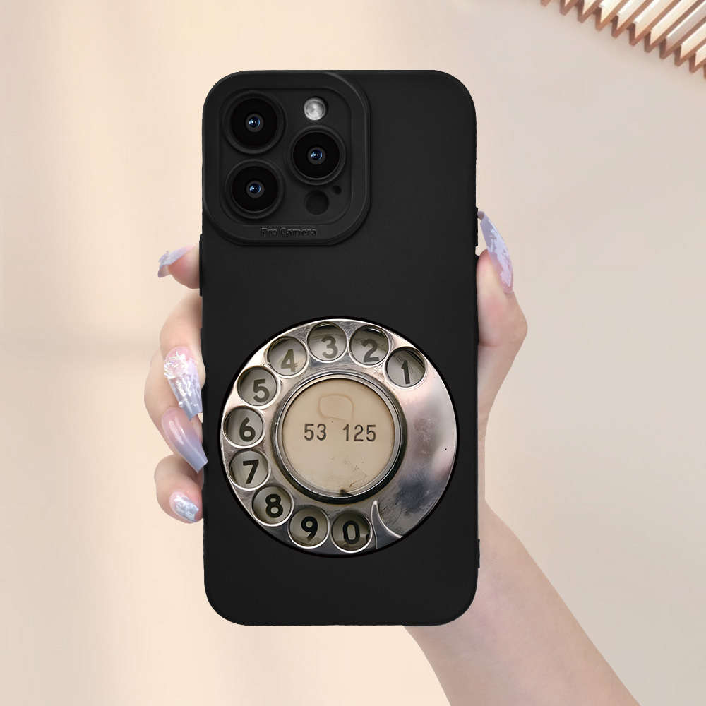 Black For iPhone Phone Case