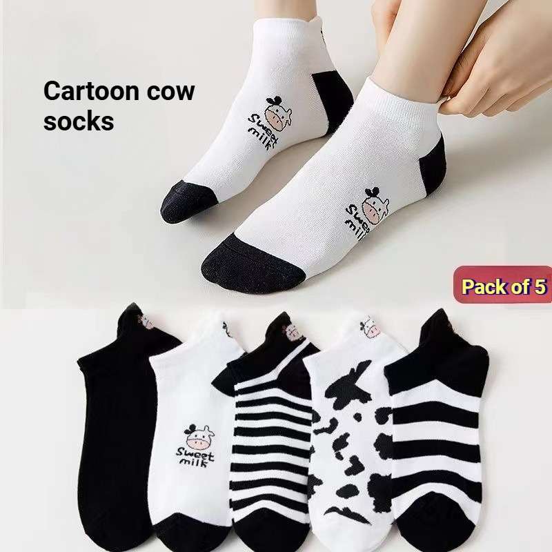 Women S Socks Color Assorted Varieties Quantity 5 Pairs