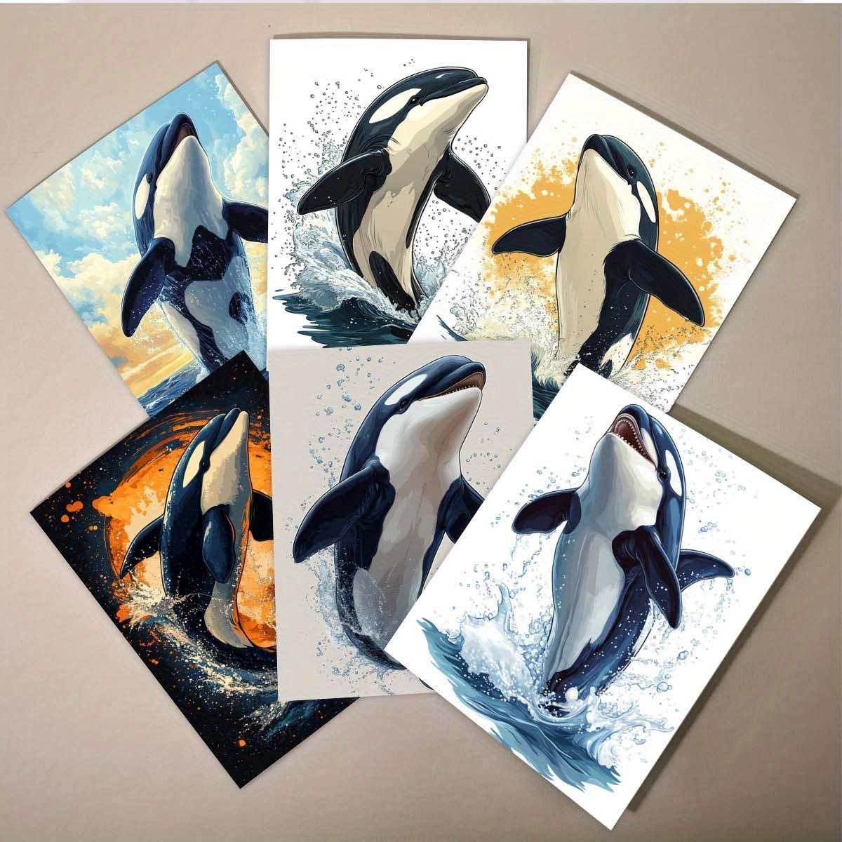 Greeting Cards Quantity 6Pcs