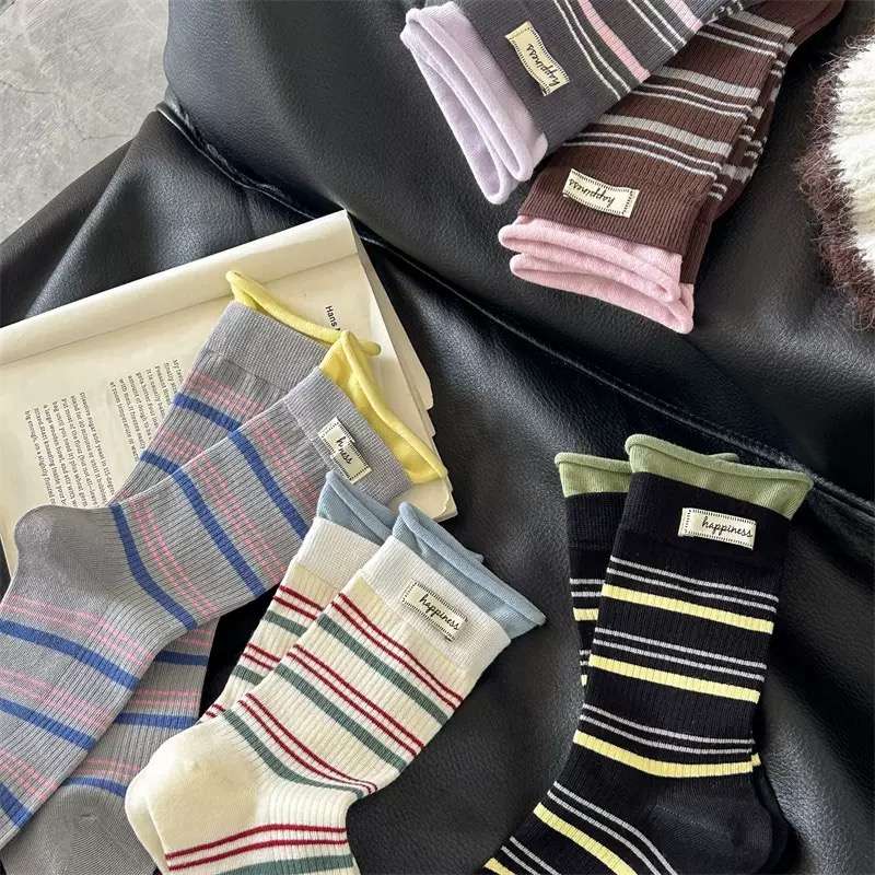 Women S Socks Color Mixed Color5 Pairs Size Asian Onesize
