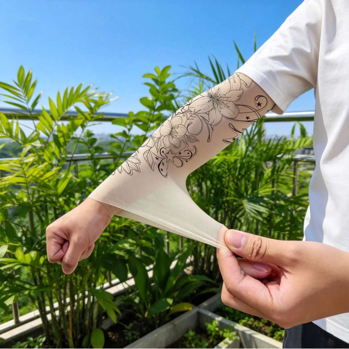 Sunscreen Sleeves Color Multicolor Size One Size