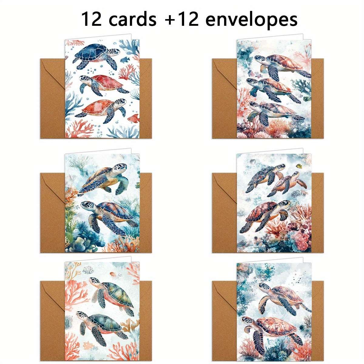 Greeting Cards Quantity 6Pcs