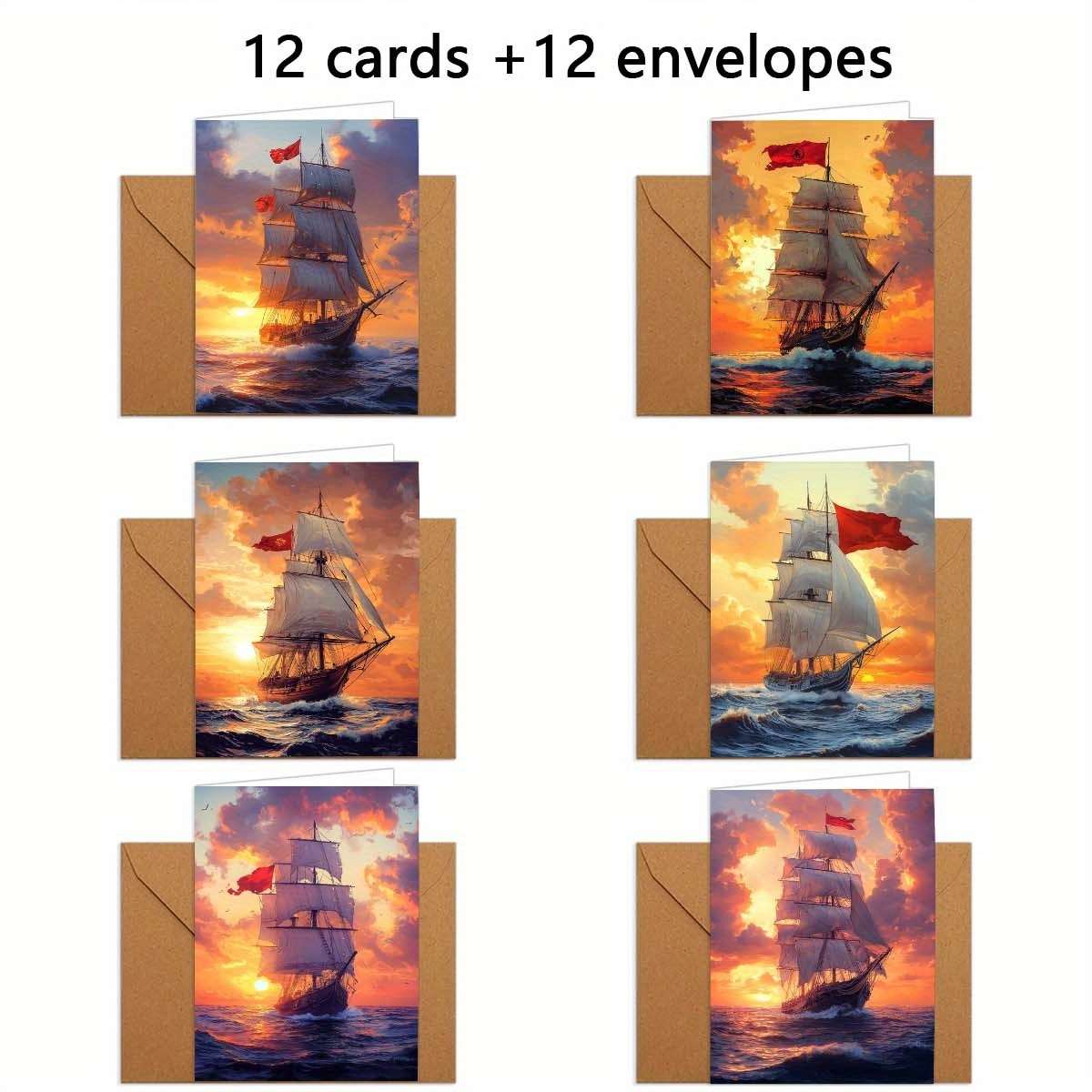 Greeting Cards Quantity 6Pcs