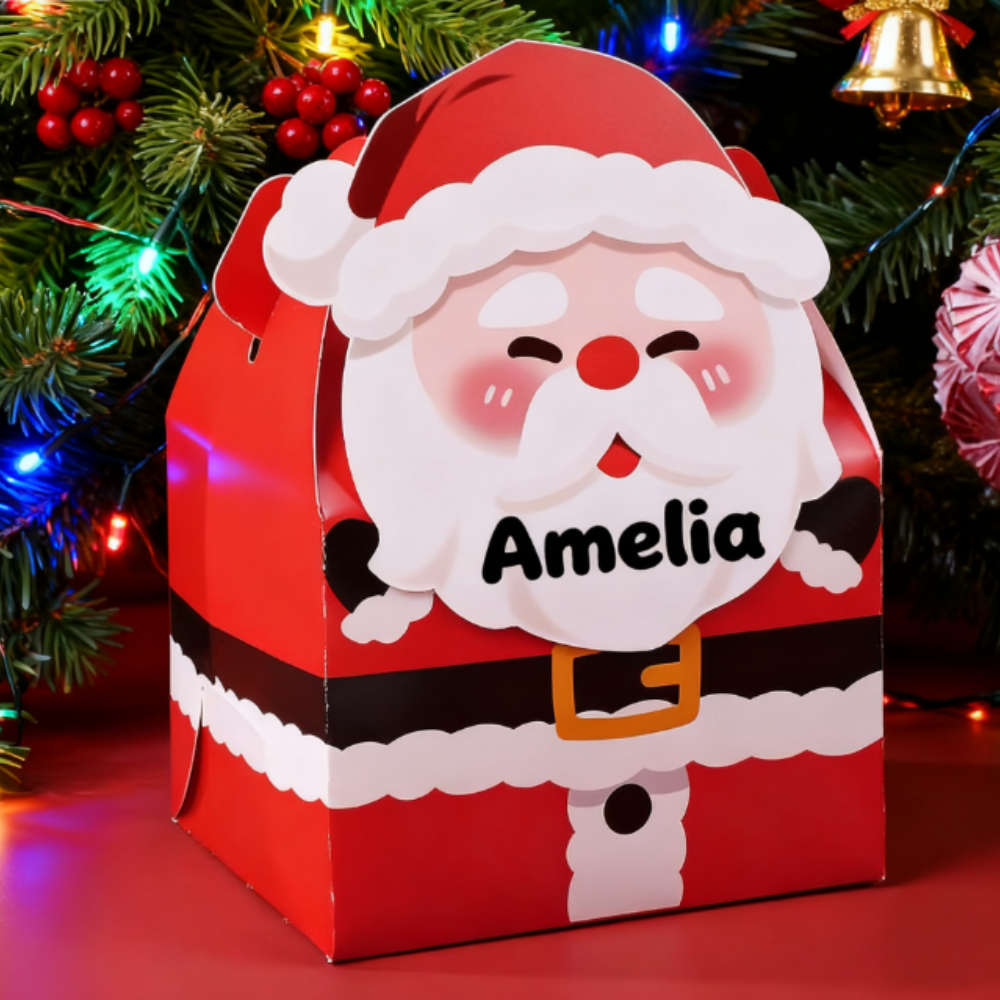 Christmas Gift Boxes Model Snowman