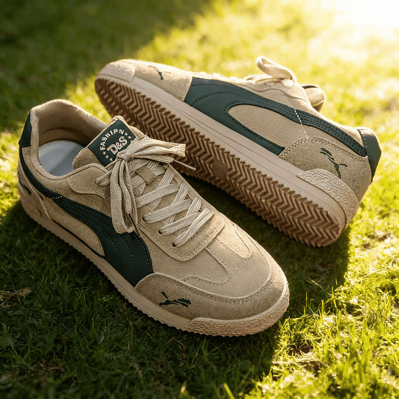 Sneakers Color Beige Red Sizeuk 7