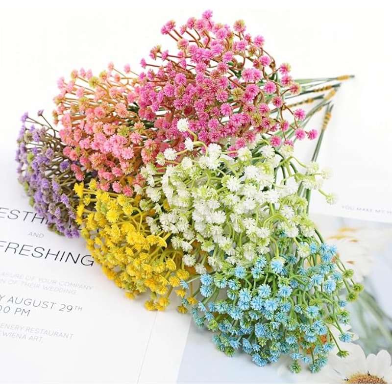 Simulated Flower Color 6 Colors Quantity18 Pcs