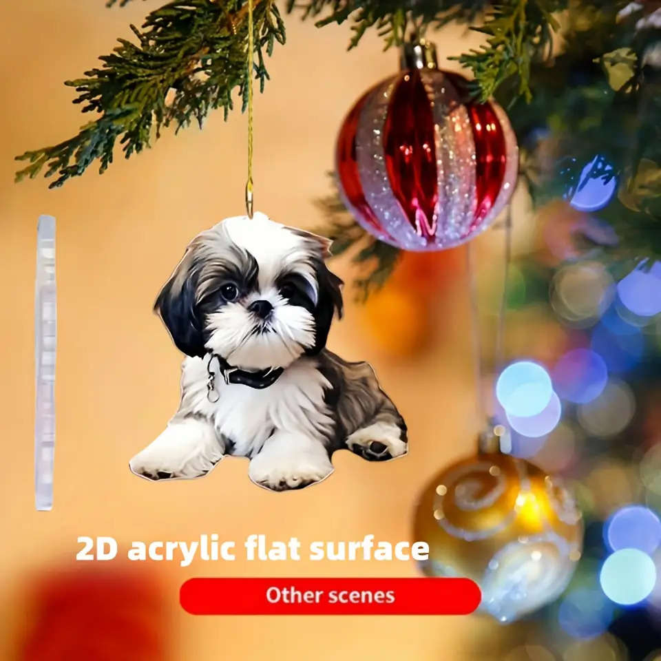 Keychain Ornament Style Dog