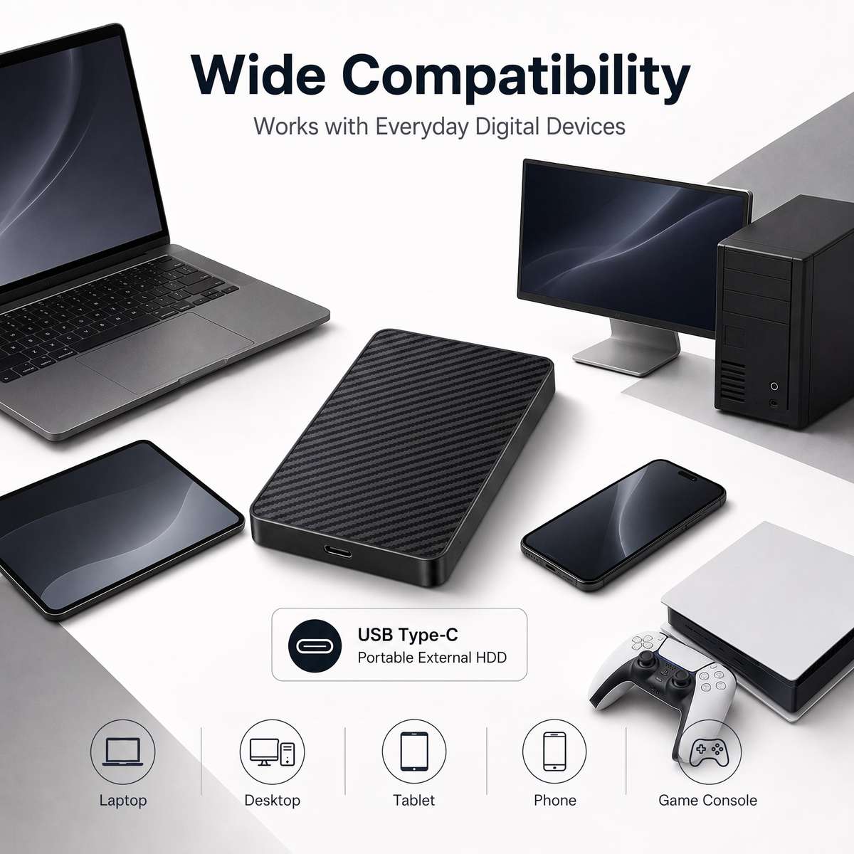 Usb Flash Drive Storage 2Tb