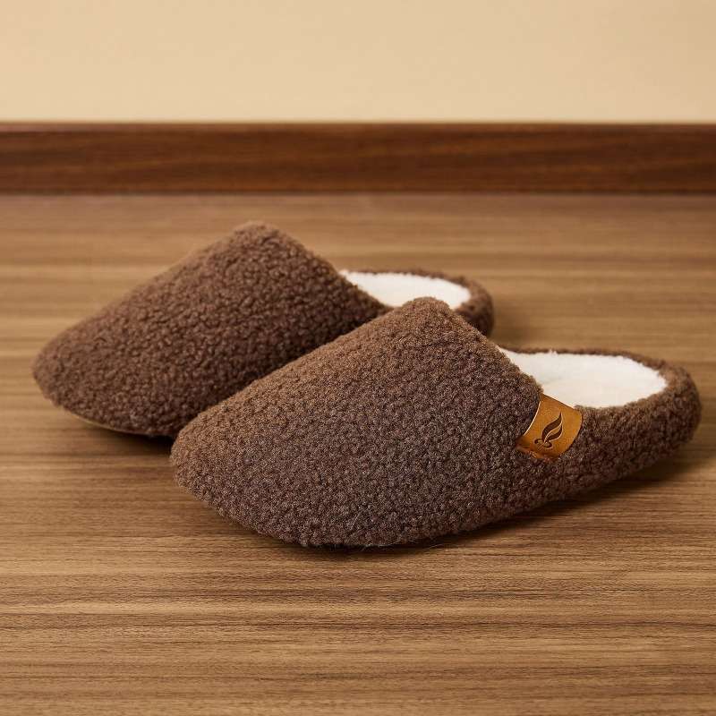 Cotton Slippers Color Grey Sizeuk 7.5
