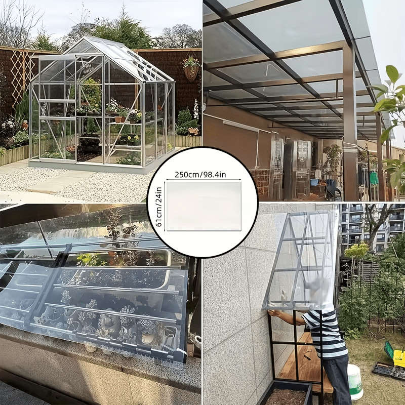 Polycarbonate Sheets Items Transparent 6096Cm  25019Cm
