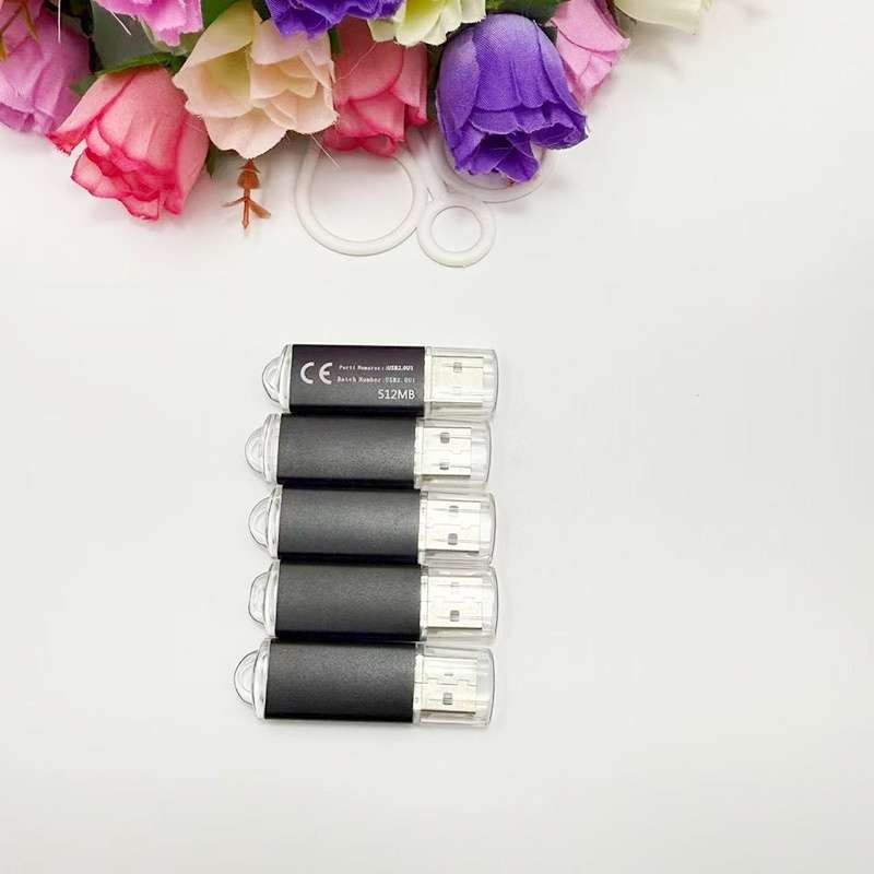 Usb Flash Drive Color 5Pcs Black Storage 2Gb
