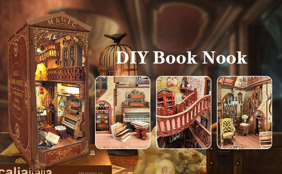 3D Model Desktop Ornament Color Magic Bookstore