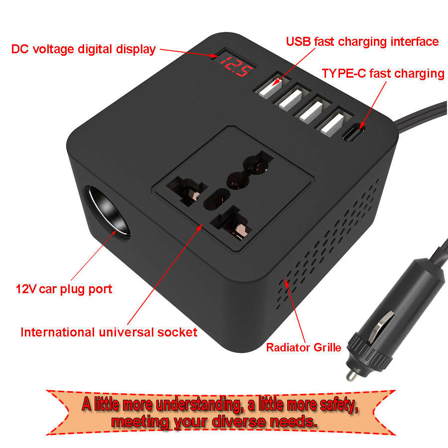 Inverter Model Universal Socket 300W