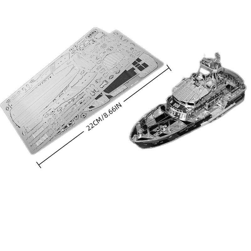 3D Jigsaw Puzzle Model Ship Color Color