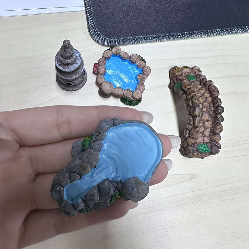 Other Garden Classic Pond Color Plastic Applicable Small Figure Both Color