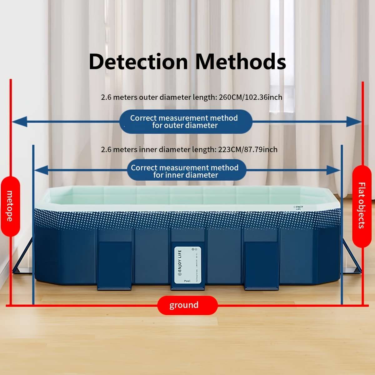Swimming Pool Color 210Cm
