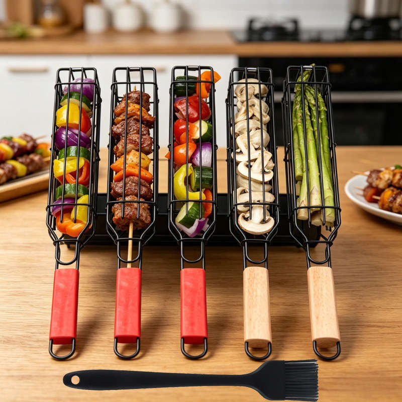 Grilling Net Quantity Red 2Pcs