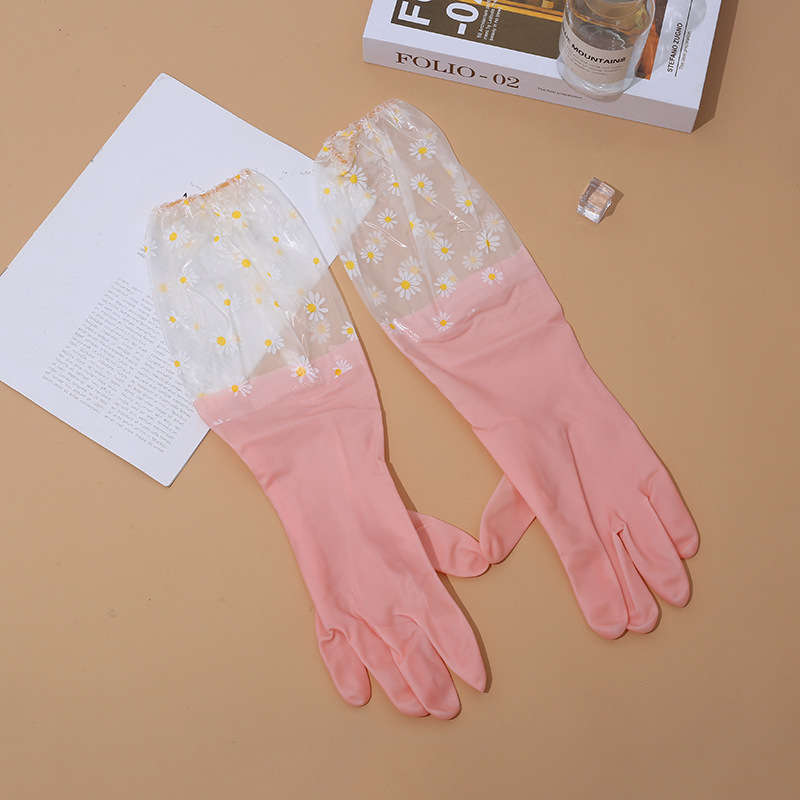 2Pcs Comtable Long Sleeve Floral Rubber