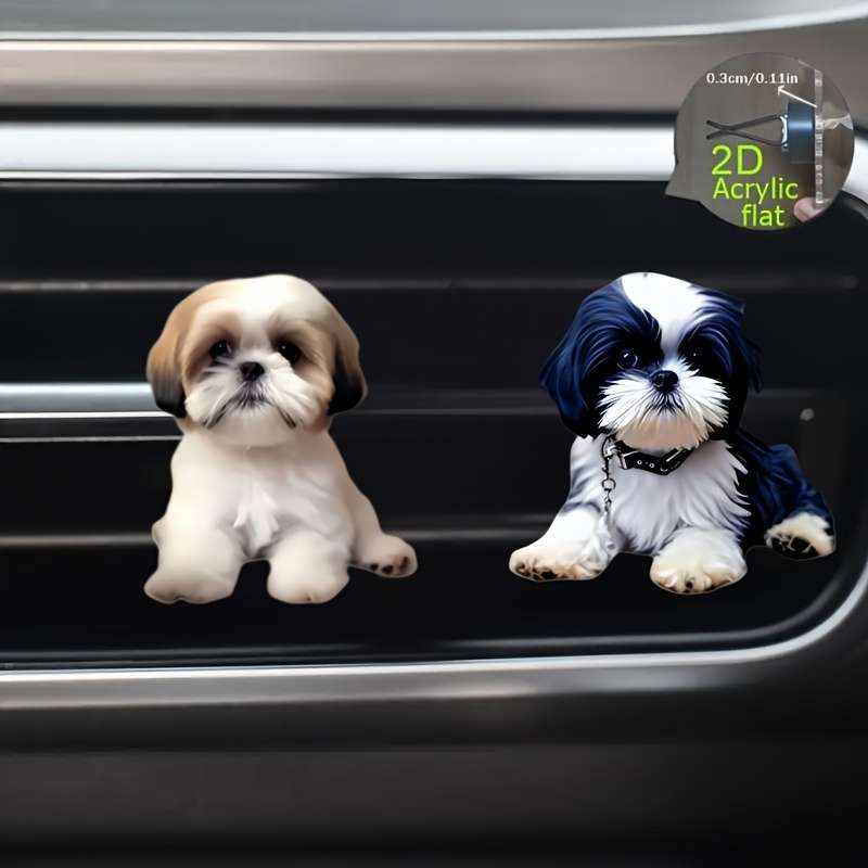 Car Interior Decor Style 2 Dogs