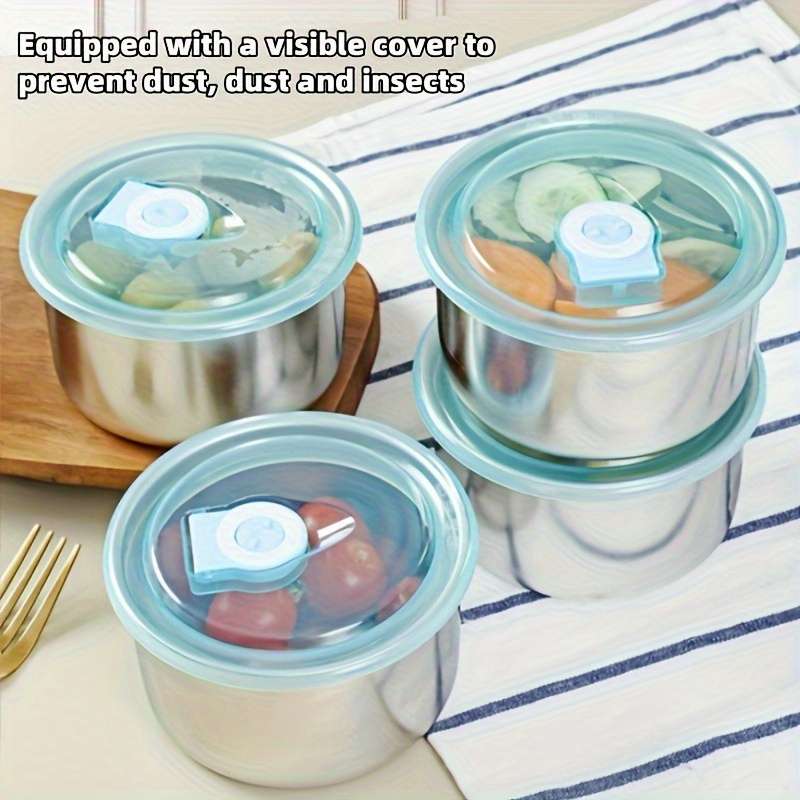 Antibacterial Box 3Pcs Circular Freshness Boxes