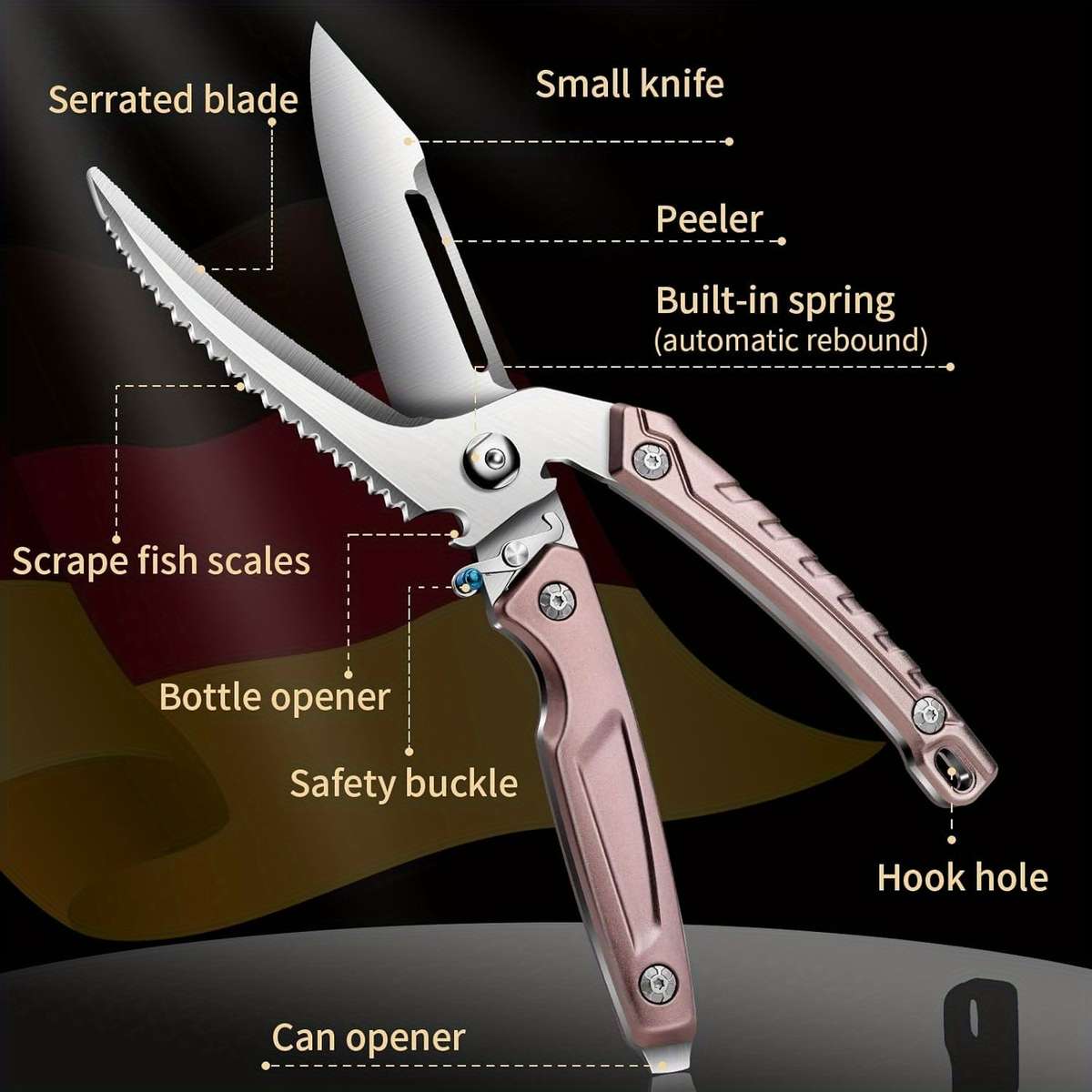 Scissors Color Brown