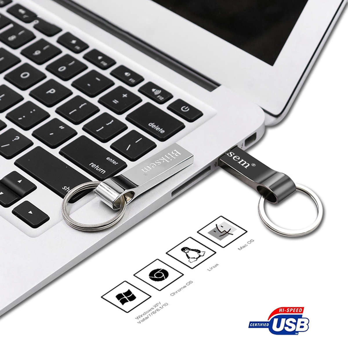 Usb Flash Drive Color Black Storage 2Gb
