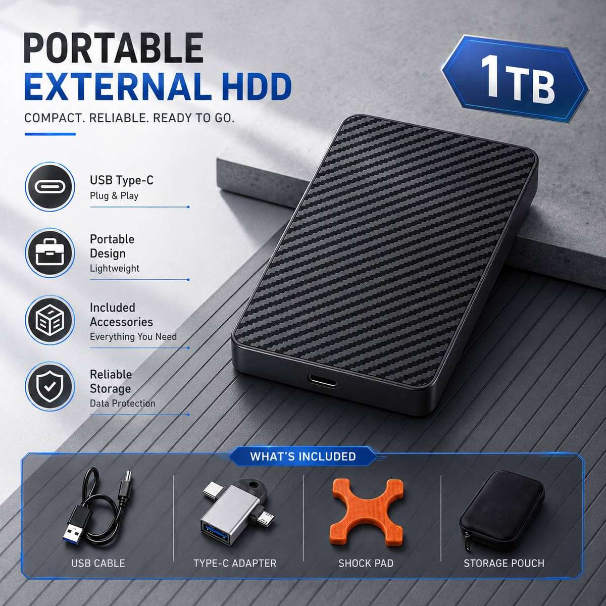 Usb Flash Drive Storage 2Tb