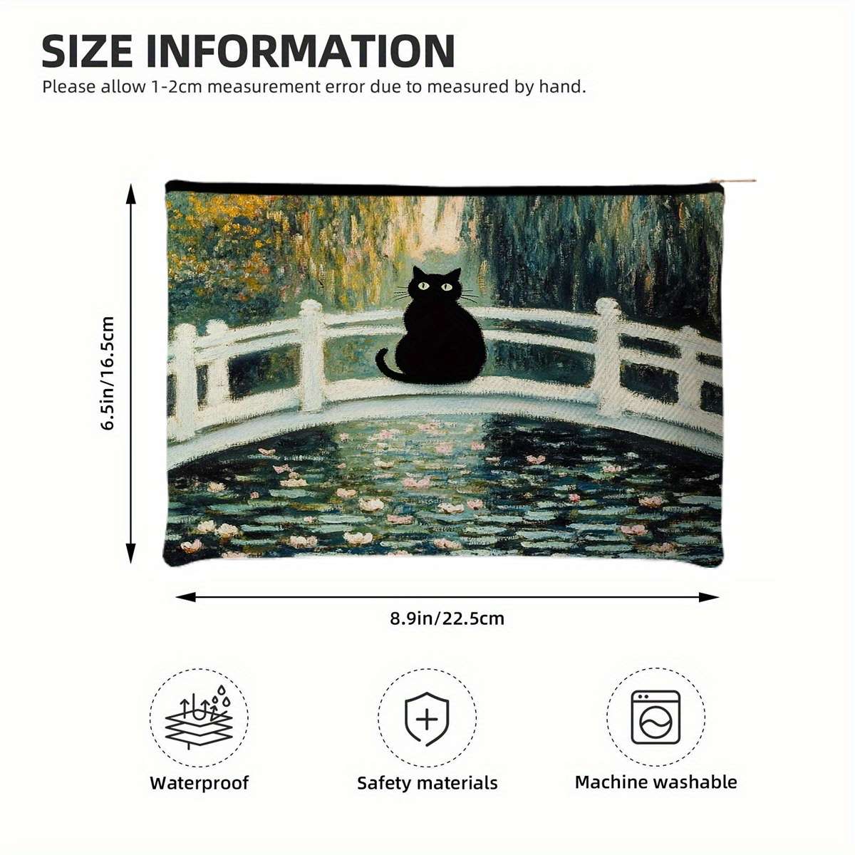 Storage Bag Size 6.5X8.9 Inch  16.5X22.5 Cm