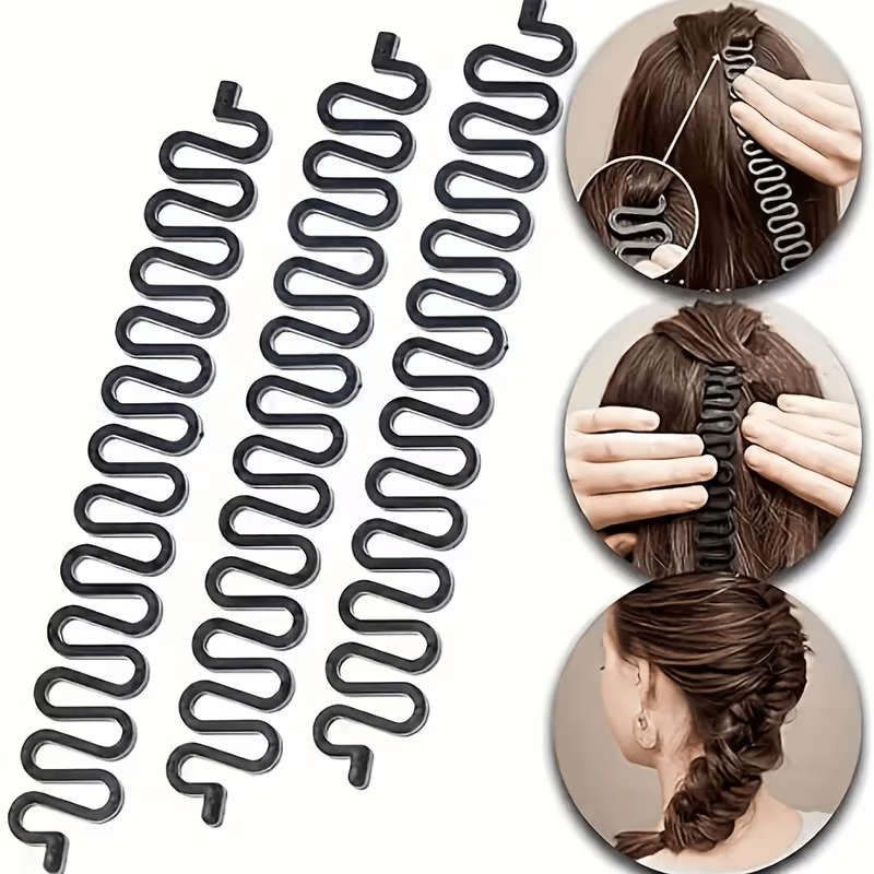 Hair Braiding Products Color Black Quantity7Pcs