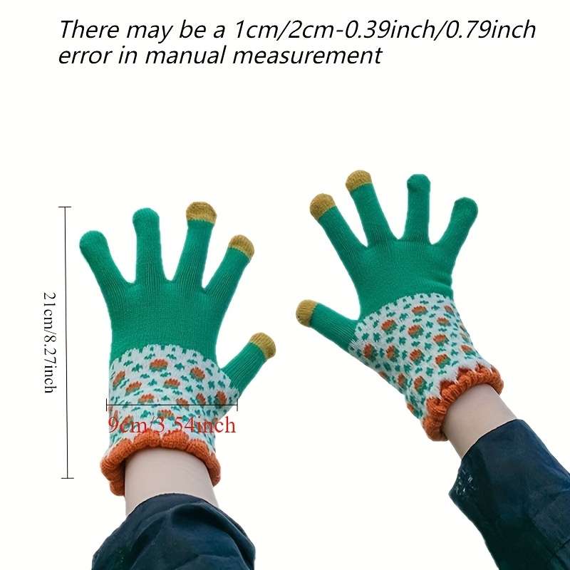 Gloves Color Mixed Yellow